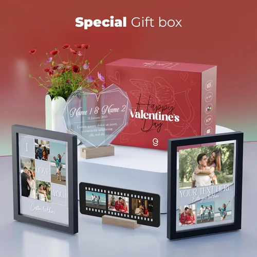 Miniatura 6 de EGD Placa de acrílico personalizada de Spotify para novio y novia, elige tu foto favorita y canción para regalos únicos para mamá papá, regalos