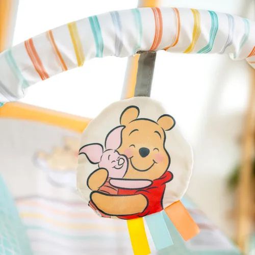Miniatura 8 de Bright Starts Disney Baby Winnie The Pooh Hunny Hues Mecedora con Vibraciones Tranquilizantes, Unisex, para recién nacidos+