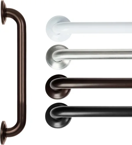Miniatura 11 de Vive Barra de agarre para regaderas y duchas - Pasamanos de seguridad para baño para personas mayores y discapacitados - Mango de soporte de pared