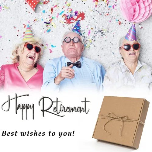 Miniatura 7 de LukieJac Ideas de regalo para mujeres y hombres jubilados, decoración de fiesta de jubilación, los mejores regalos divertidos de jubilación