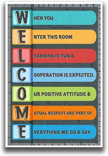 Miniatura 7 de Pósteres motivacionales inspiradores para la escuela, aula, habitación infantil, citas motivacionales, póster de mentalidad de crecimiento