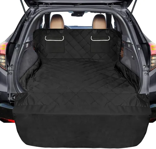 F-color Funda para compartimiento de carga para SUV para perros, forro de carga para mascotas impermeable, asiento para perros, alfombra para SUV,