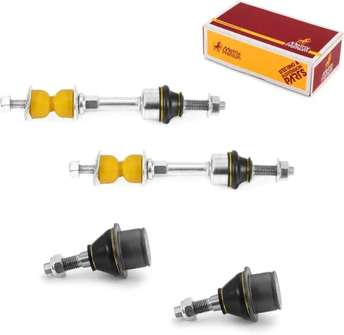 Miniatura 37 de Metrix Premium Chassis Parts - Juego de 4 piezas de articulación de rótula superior y barra estabilizadora delantera para Ford Ranger RWD 1998-2011
