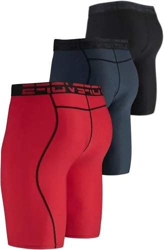 Miniatura 2 de DEVOPS 3 or 5 Pack Compression Shorts Men Spandex Sport Shorts Athletic Workout Running Performance Baselayer Underwear