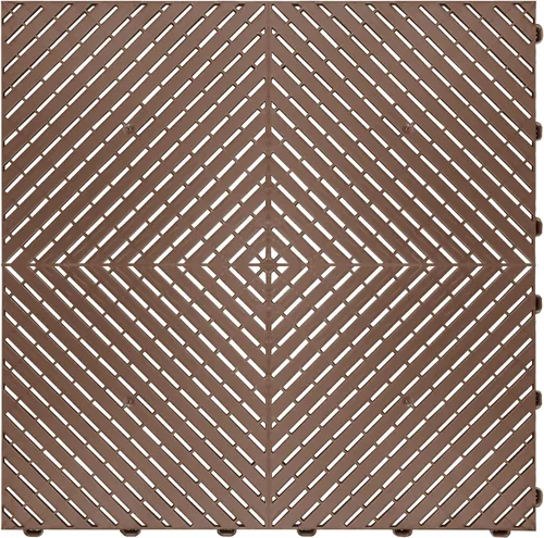 Miniatura 35 de Swisstrax Ribtrax PRO Azulejos Entrelazados para Piso de Garaje, 15.75 x 15.75 Pulgadas, Negro Azabache, Juego de 24 Piezas
