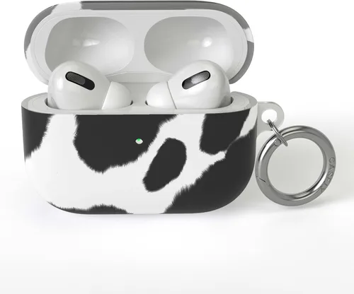Miniatura 6 de Casely Funda compatible con AirPods Pro 1 All Smiles Funda para AirPods con adhesivo de cara sonriente