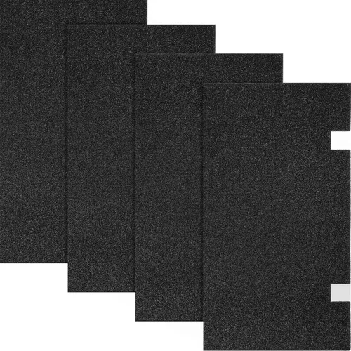 Tatuo Paquete de 4 filtros de aire de repuesto para acondicionador de aire acondicionado de caravana de 14 x 7.5 pulgadas, compatible con filtros de