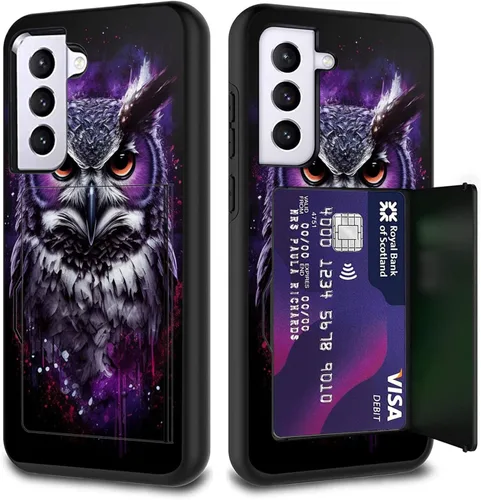 Miniatura 111 de Funda híbrida de doble capa con función atril para Samsung Galaxy A16 5G de 6.9 pulgadas, diseño de vaca con bandera estadounidense