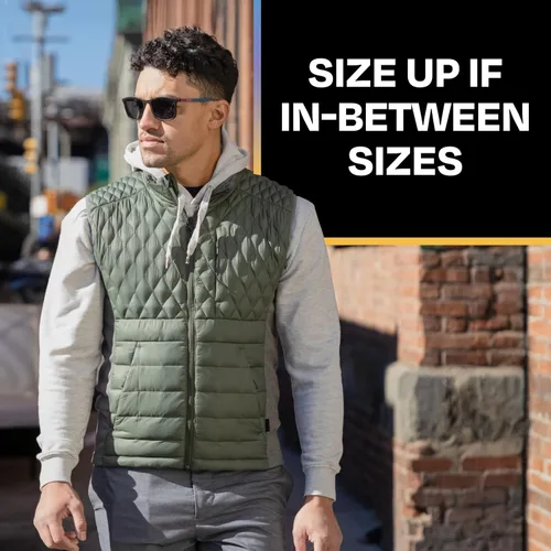 Miniatura 6 de PYVOT Chaleco Acolchado con Peso Dash para Hombre, Ropa Inspirada en Manta Pesada para Problemas Sensoriales