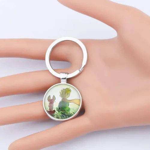 Miniatura 4 de BNQL Llavero inspirador con cúpula de cristal de anime