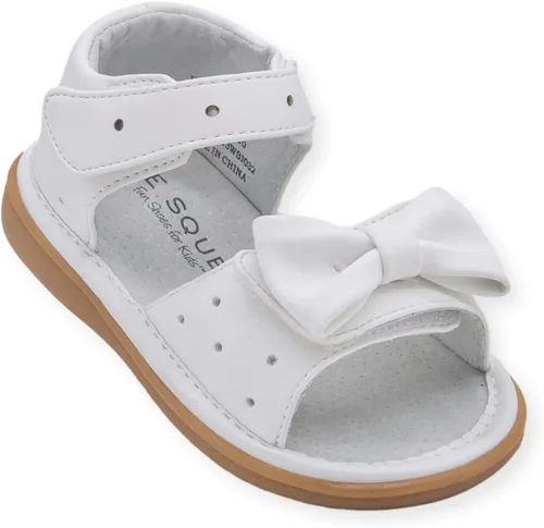 Wee Squeak Sandalias chirriantes para niños pequeños con chirriador extraíble en estilos y colores divertidos para niños y niñas