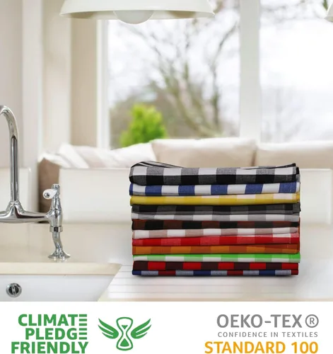 Miniatura 472 de Urban Villa Toallas de cocina 100% algodón para cocina (juego de 6) 20"x30" toallas de cocina altamente absorbentes, juego de ropa de cocina