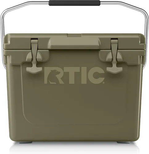 Miniatura 11 de RTIC Enfriador ultra resistente, caja de cofre de hielo aislada dura para playa, bebida, camping, picnic, pesca, barco, barbacoa Azul marino