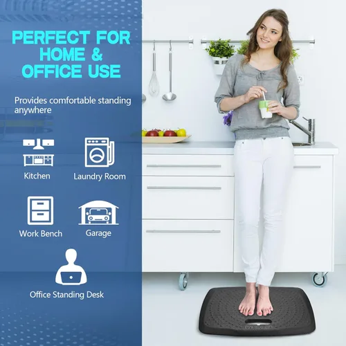 Miniatura 5 de Tapete Antifatiga para Piso de Cocina, Tapete Cómodo para Estar de Pie, Tapete Portátil para Escritorio de Pie de Oficina, Alfombra de Cocina