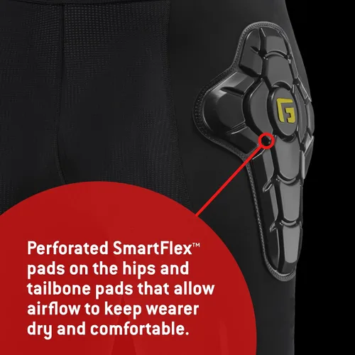 Miniatura 6 de G-Form EX-1 Bike Short Liner - Padded Compression Shorts for Men - Protective Bike Shorts for BMX and Snowboarding