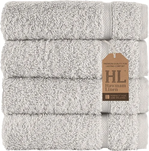 Miniatura 13 de Juego de 6 toallas de baño negras para baño, algodón turco original, suave, absorbente y de primera calidad, 2 toallas de baño, 2 manos y 2 toallas