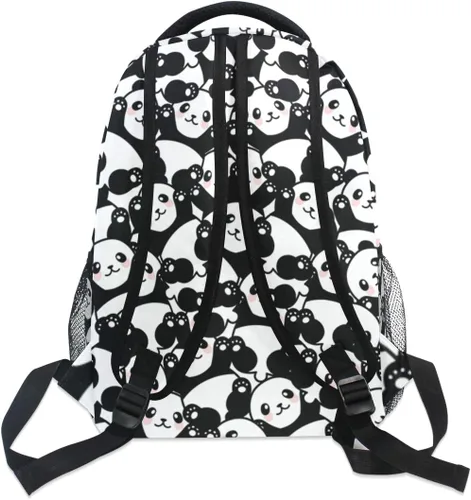 Miniatura 33 de ATTX Linda mochila con diseño de panda para niños y niñas, Panda-h, Ciclismo