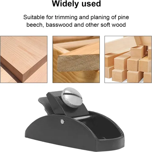 Miniatura 5 de Cepilladora de mano, mini cepilladora de madera europea para carpintería (S)