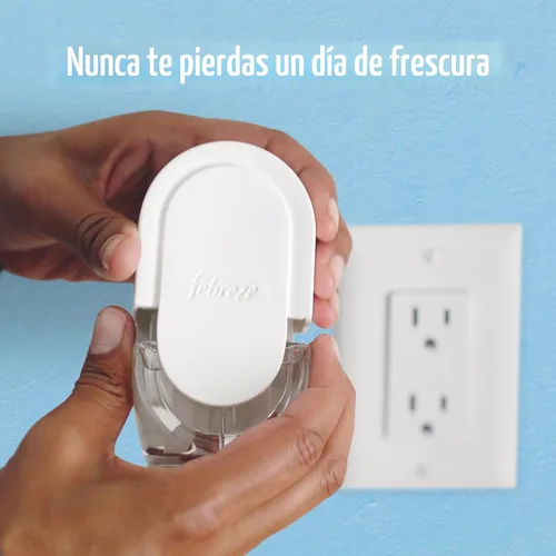 Miniatura 10 de Febreze Fade Defy PLUG - Ambientador antiolor para eliminar olores, Downy April Fresh, Gain Original, Linen & Sky, (3) recargas de aceite perfumado