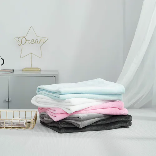 Miniatura 7 de Uozzi - Manta de franela para todas las estaciones para bebé para niñas y niños - Manta de felpa ultrasuave para cuna, cochecito de bebé, sofá, 100%