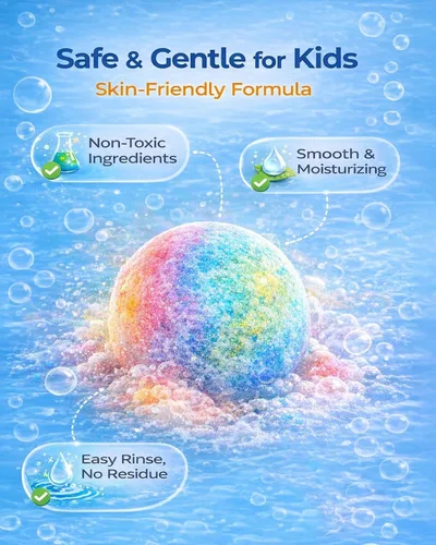 Miniatura 2 de Bombas de baño para niños con sorpresa en el interior, bombas de baño para niños con juguetes en el interior, paquete de 12 bombas de baño, rellenos