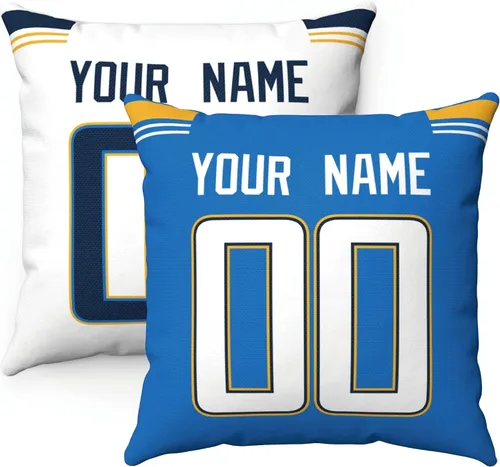 Miniatura 25 de ANTKING 2 paquetes de almohadas personalizadas con cualquier nombre y número para hombres, mujeres y niños Para Las Vegas