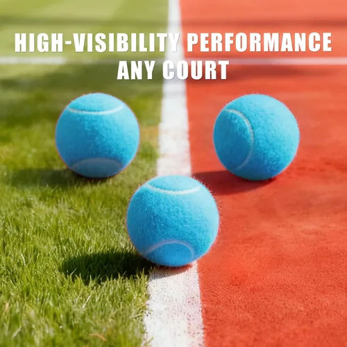 Miniatura 8 de PoyPet Paquete de 16 pelotas de tenis a granel para práctica, entrenamiento y principiantes, ideales para buscar perros, masticar y jugar