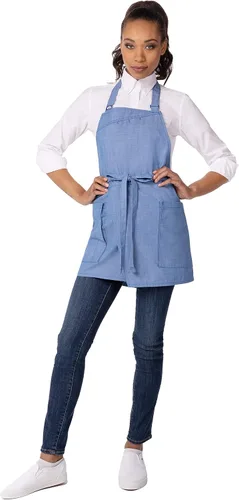 Miniatura 2 de Chef Works Unisex Medford Short Bib Apron