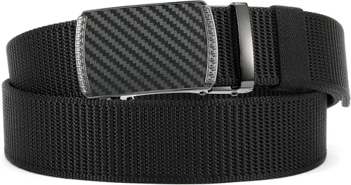 Miniatura 8 de CHAOREN Cinturón táctico para hombre, cinturón de nailon de 1.5 pulgadas, cinturón de trabajo EDC de liberación rápida para transporte militar