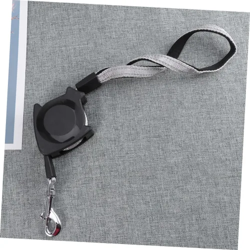 Miniatura 5 de LALAFINA Automatic Retractable Pet Leash Black Ergonomic Handle Long Telescopic Traction Rope for Dog Puppy Cat Training and Easy Grip