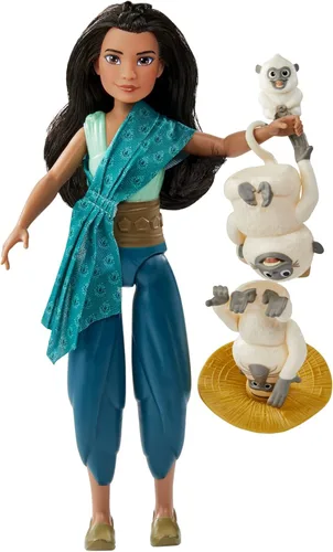 Miniatura 6 de Disney Princess Raya y el último dragón, Raya, Ongis y NOI, ropa y accesorios de moda para muñecas, juguete para niños de 3 años en adelante