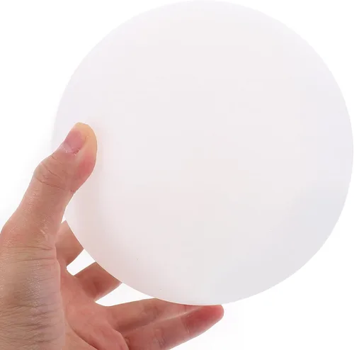 Miniatura 10 de Kichvoe - Pantalla de repuesto de globo de 3.1 pulgadas, pantalla de lámpara acrílica blanca para lámparas de pared y poste, compatible con enchufe