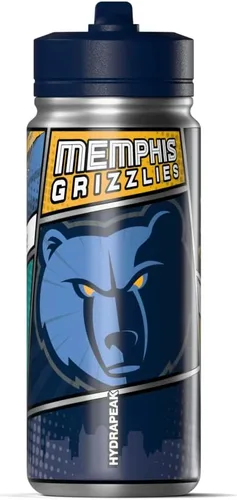 Miniatura 6 de Hydrapeak Milwaukee Bucks - Botella de agua de acero inoxidable con licencia oficial de la NBA de 20 onzas con tapa con pajilla, botella deportiva