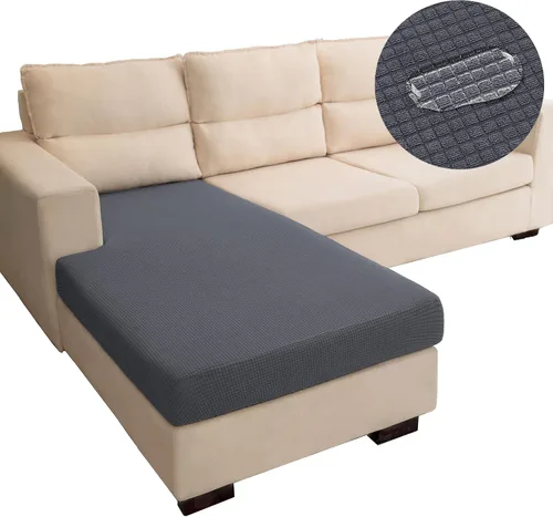 Miniatura 46 de Funda repelente al agua para cojín de sillón, funda elástica para respaldo individual de sofá seccional, funda para sofá en forma de L para mascotas