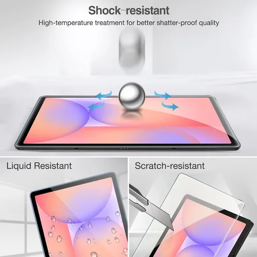 Miniatura 6 de ProCase 1 protector de pantalla para tablet Galaxy Tab S11 / S10 Lite/S10 FE / S9 FE / S9 / S8 / S7 (11 y 10.9 pulgadas), protector de película