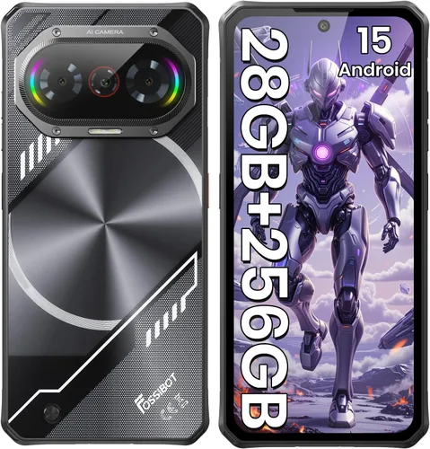 Miniatura 12 de FOSSIBOT Teléfono resistente F114 2026 desbloqueado, 16 GB RAM128 GB+2 TB ROM, pantalla HD+ de 6.67 pulgadas 120Hz, teléfonos celulares Android 15