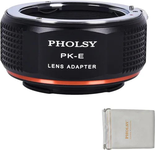 Miniatura 9 de PHOLSY Adaptador de Lente de Enfoque Manual Compatible con Lentes Canon EOS EF a Cámara de Montura E Compatible con Sony a1 a9ii a7S iii/ii, a7R