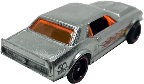Miniatura 4 de Hot Wheels ZAMAC '67 Ford Mustang Coupé 1/8 50 aniversario