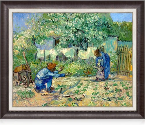 Miniatura 49 de Serie de pinturas de Vincent Van Gogh (favoritos). Reproducción de arte clásico de Van Gogh, impreso en lienzo Noche estrellada