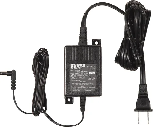Shure PS24US - Fuente de alimentación de repuesto para BLX4, BLX88, BLX4R, FP33, GLXD6, P2T, PG4, PGX4, PGXD4, SLX4, SLX4L y UABiasT (reemplaza a