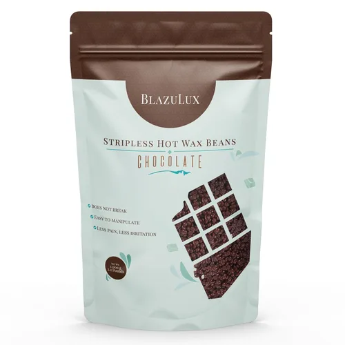 Miniatura 8 de Cuentas de cera para depilación - Chocolate de 17.6 onzas, granos de cera dura sin tirantes para bikini brasileño, cara, cejas, axilas, brazos