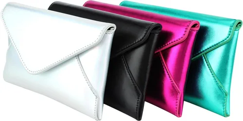 Miniatura 7 de Evevictor Bolso de mano de noche para mujer, bolso cruzado pequeño, bolso de hombro brillante para boda, graduación, fiesta, cita