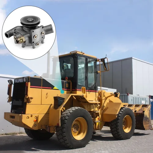 Miniatura 6 de Bomba de agua 7E7398 (cojinete de C & U) 4P3681 7C4508 1593141 para Caterpillar CAT 924F 928F 928G 950F 950FII 960F Motor 463 WF1 3114 3116 3126B