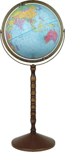 Miniatura 7 de Replogle Treasury - Globo geográfico convertible de 12 pulgadas para piso y escritorio (antiguo)