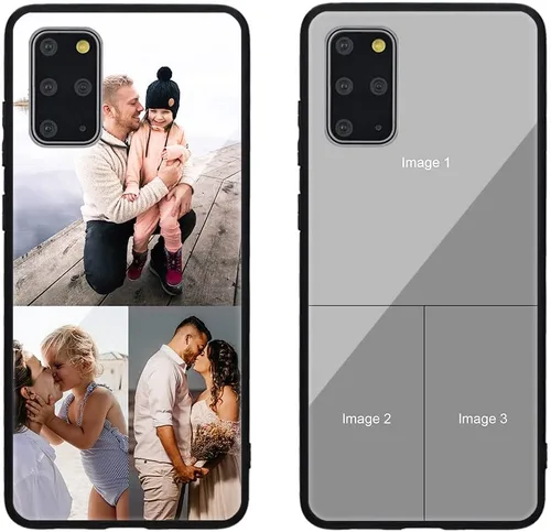 Miniatura 503 de Funda de teléfono personalizada para Samsung Galaxy S22+ / S22 Plus 5G, funda de TPU suave de vidrio templado antiarañazos personalizada con foto