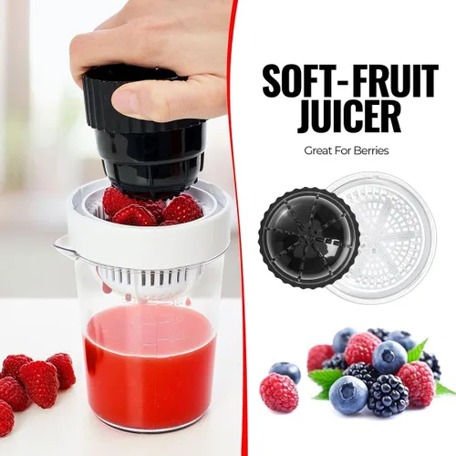 Miniatura 6 de Fullstar - Cortador de verduras con espiralizador de verduras 8 en 1 para calabacín y espaguetis de calabacín, espiralizador de vegetales de mano