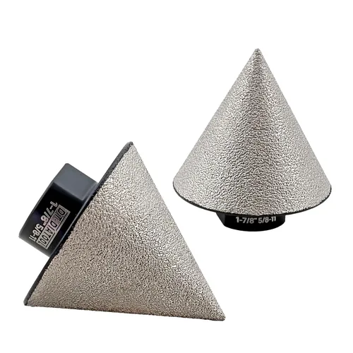 Miniatura 27 de DT-DIATOOL Broca biseladora de diamante de 3 pulgadas para azulejos, granito, mármol, agujeros existentes, ampliación, pulido, modelado, agujeros
