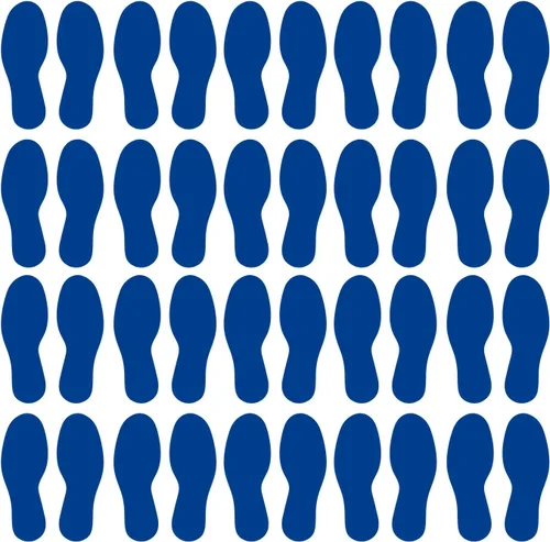 Miniatura 58 de LiteMark Calcomanías de vinilo duraderas con acabado brillante, tamaño mediano de 9 pulgadas, ideal para suelos, techos, paredes y la mayoría