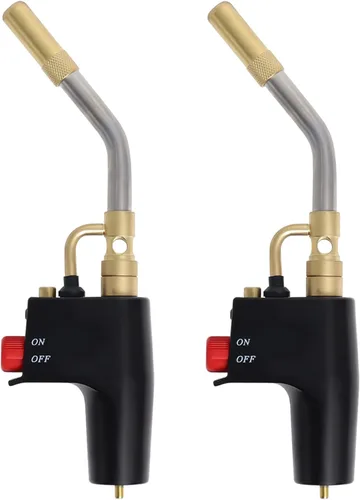 Cabezal de antorcha de arranque por gatillo, cabezal de antorcha de llama de alta intensidad TS4000, kit de antorcha de gas MAPP/propano con gatillo