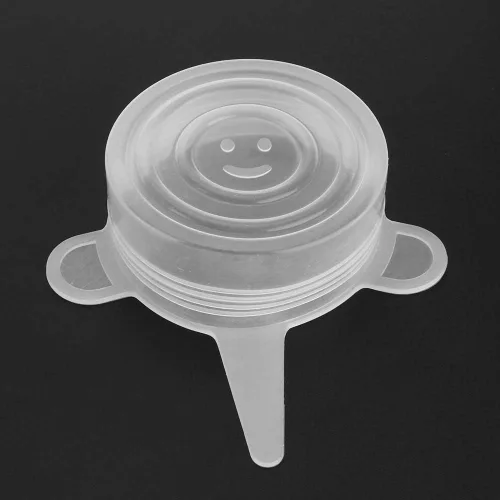 Miniatura 9 de Tapas elásticas de silicona, 6 unidades, transparentes, reutilizables, duraderas y expandibles, de silicona, para tazón, para tazón, película